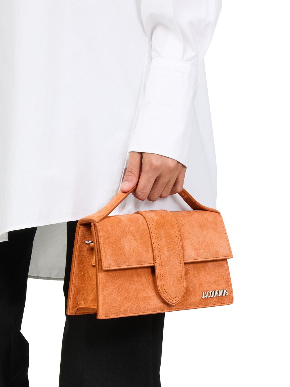 Handtasche Le Grand Bambino aus Terracotta-Leder