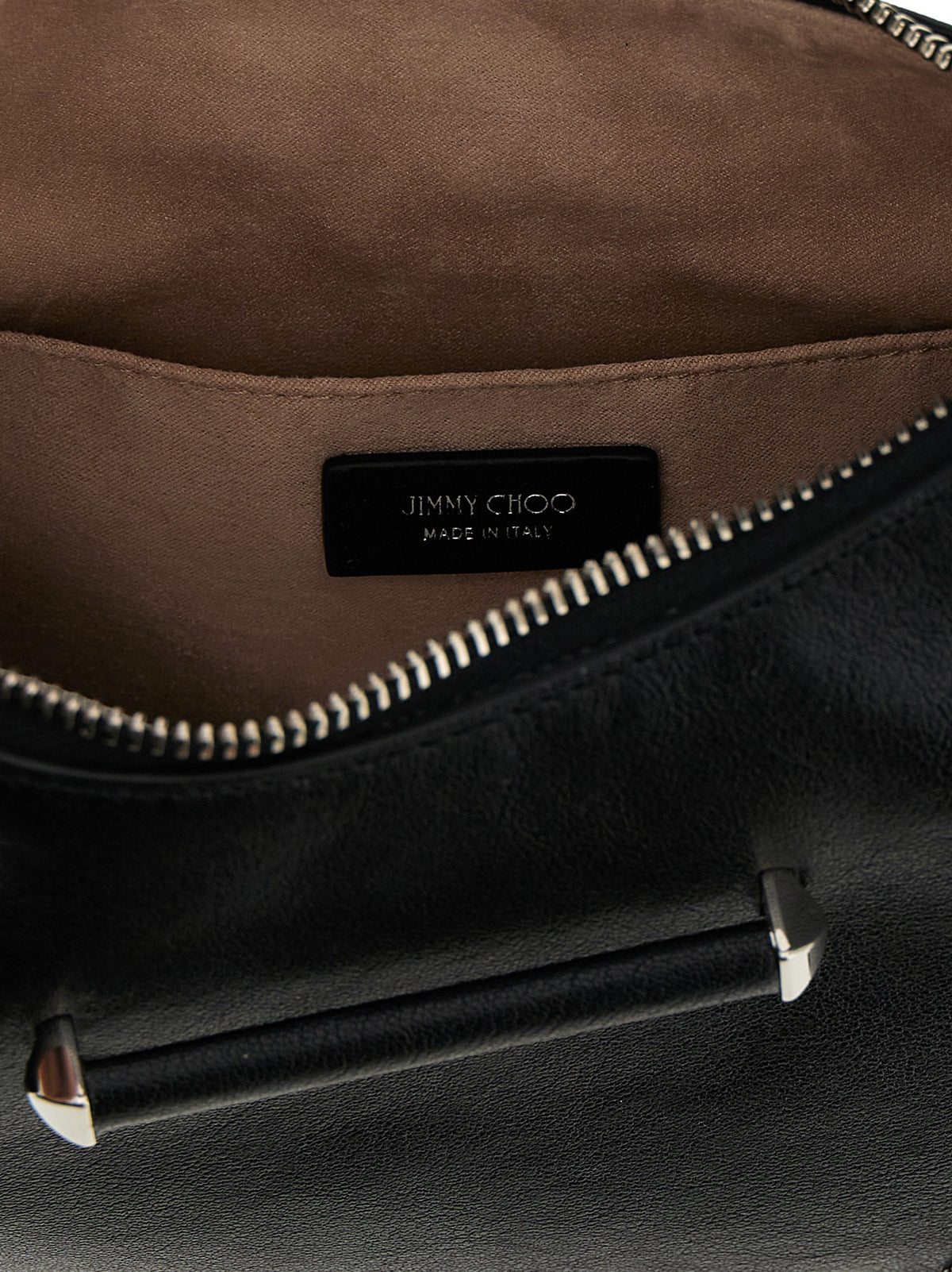 White Lambskin Shoulder Bag
