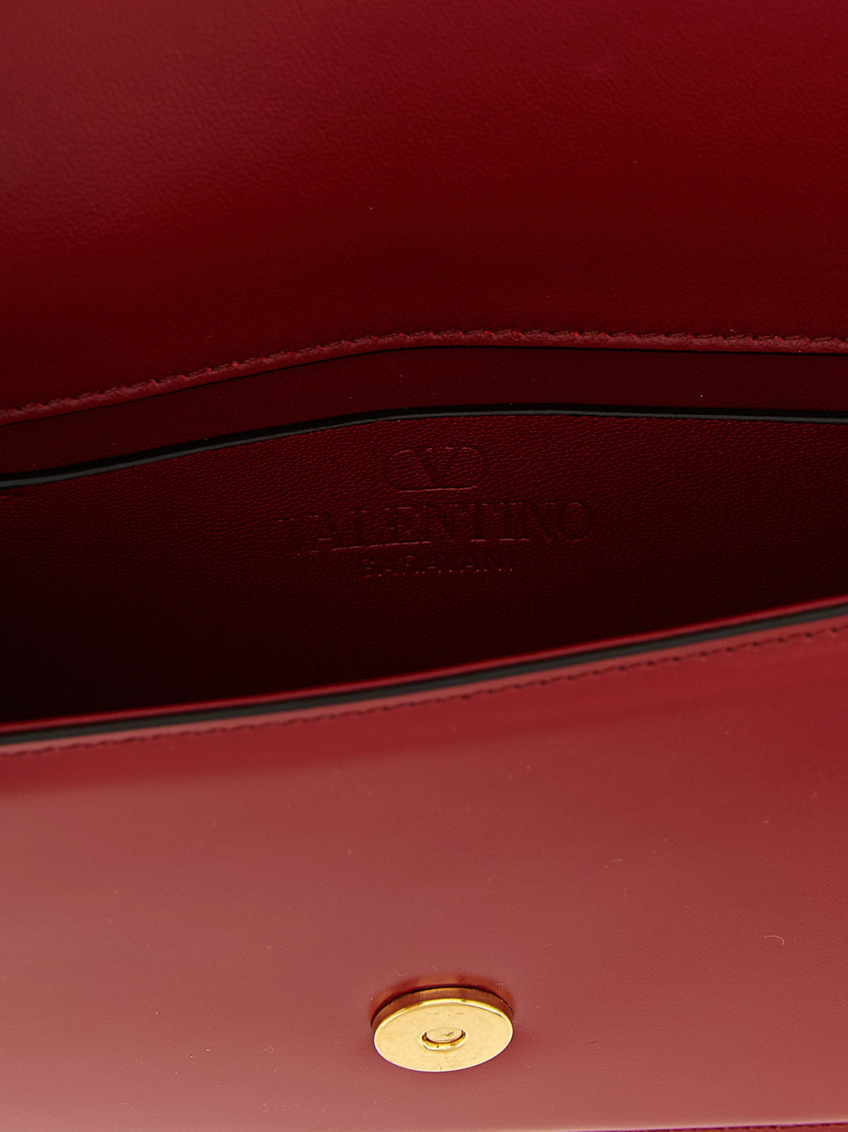 Multicolor Calfskin Clutch Bag