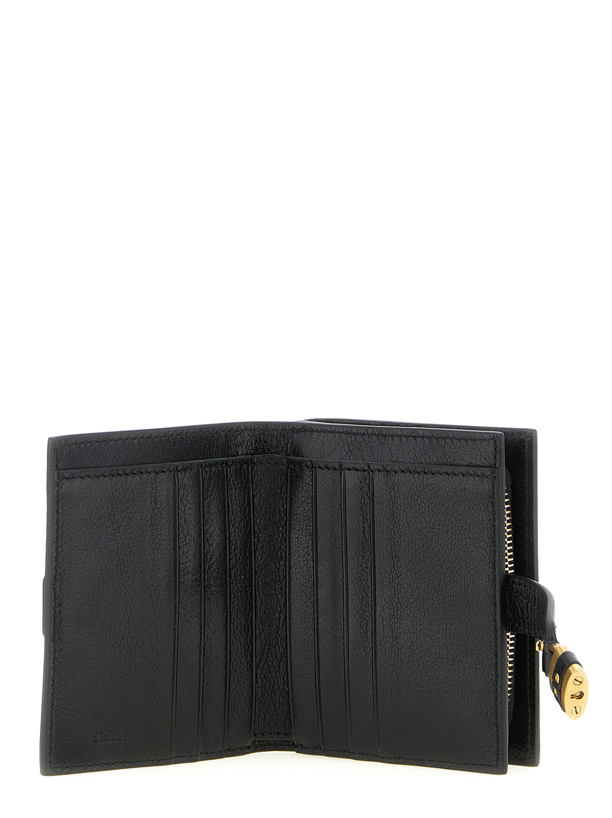 Black Buffalo Leather Card Case