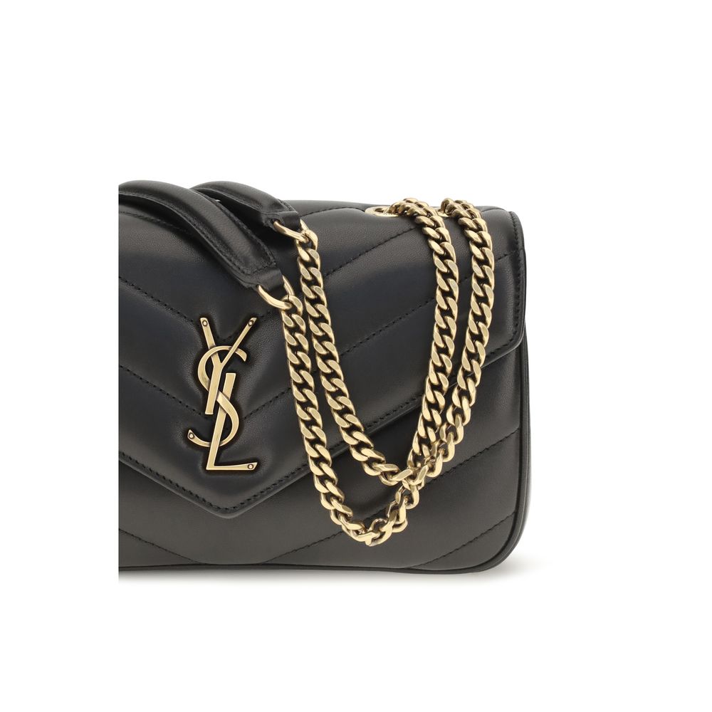 Black Lambskin Shoulder Bag Ovis Aries Aries