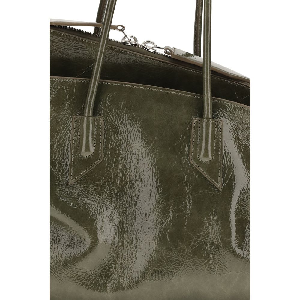 Bicolor Calf Leather Bos Taurus Schultertasche