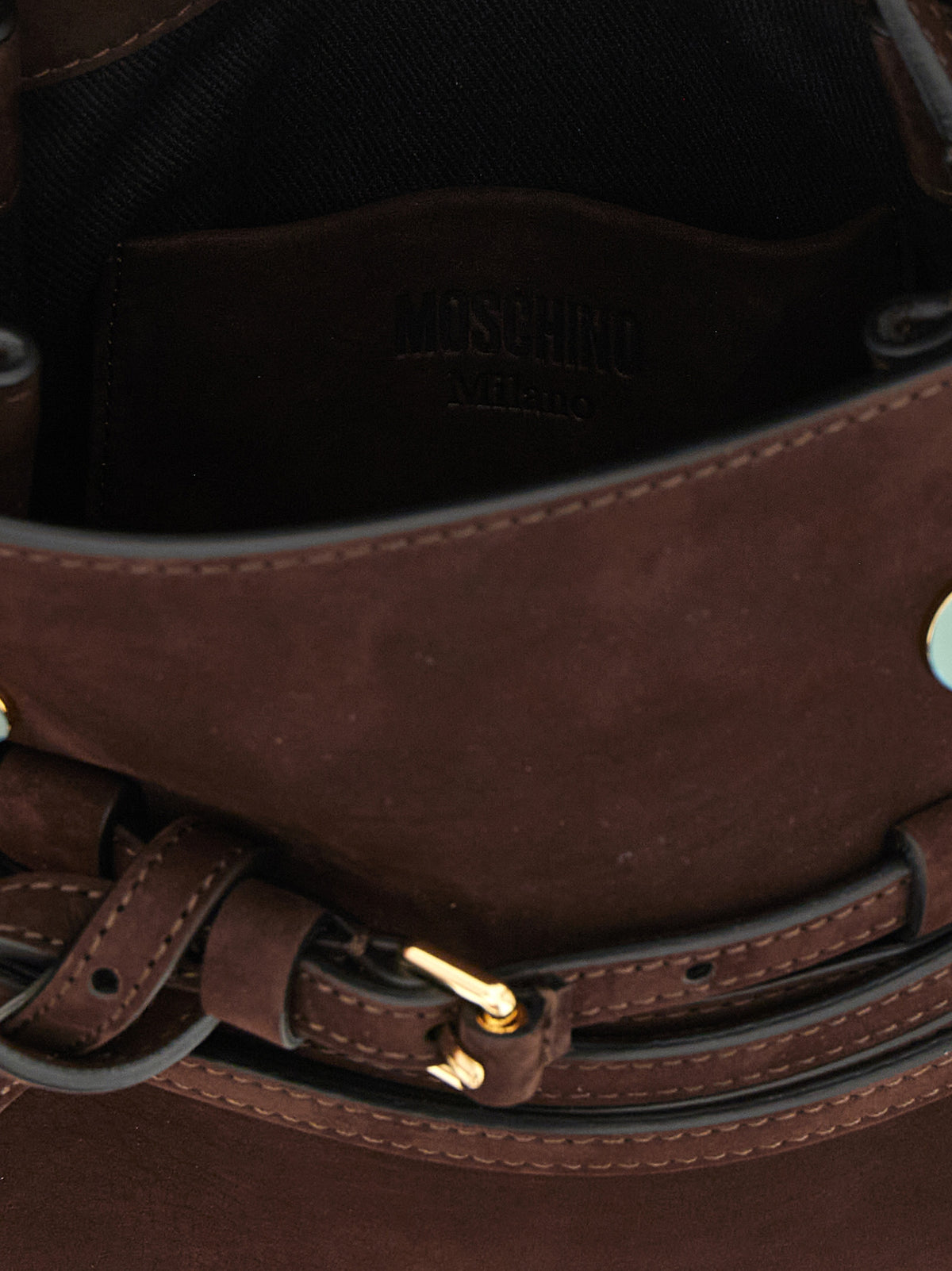 Brown calfskin handbag