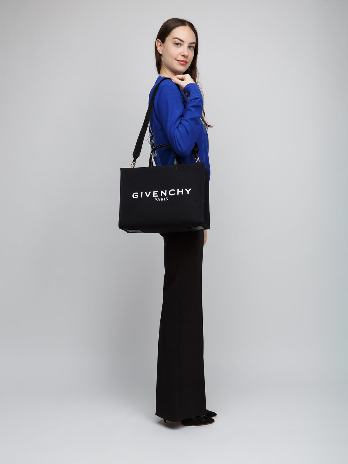 Black cotton bag