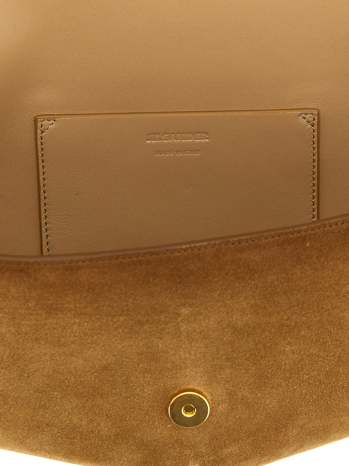 Braunes Kalbsleder Damen Crossbody Tasche