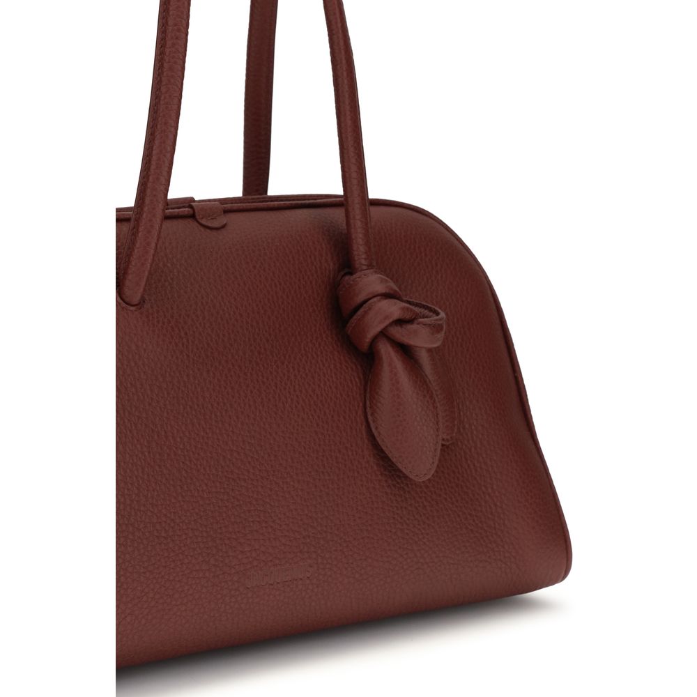 Burgundy Calf Leather Bos Taurus Handbag