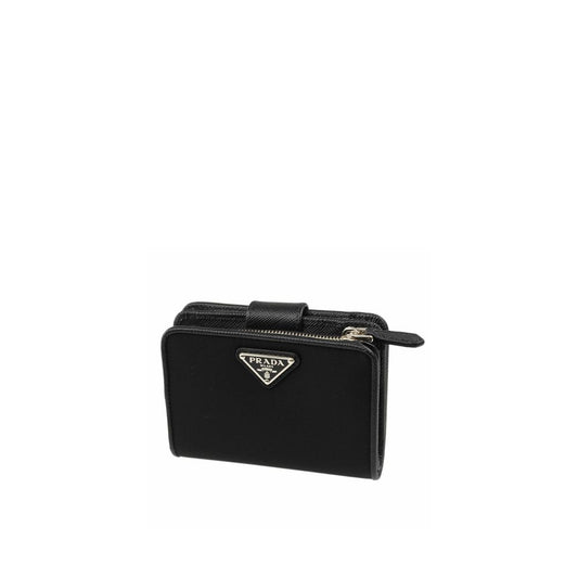 Schwarzes Nylon Portemonnaie