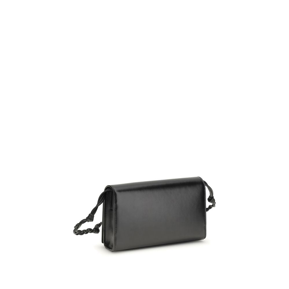 Black calf leather Bos Taurus wallet