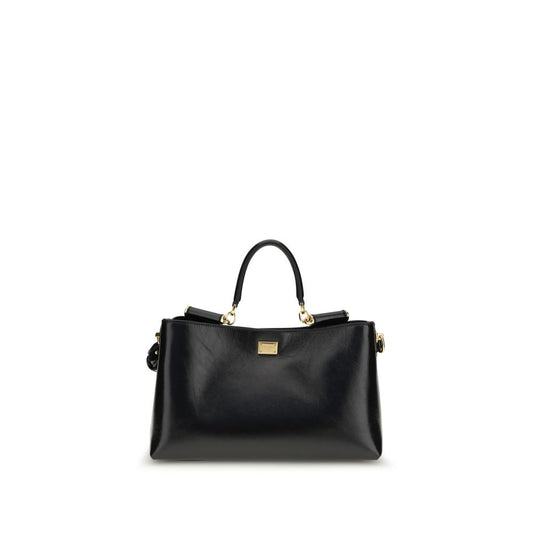 Black Bos Taurus Calf Leather Shoulder Bag