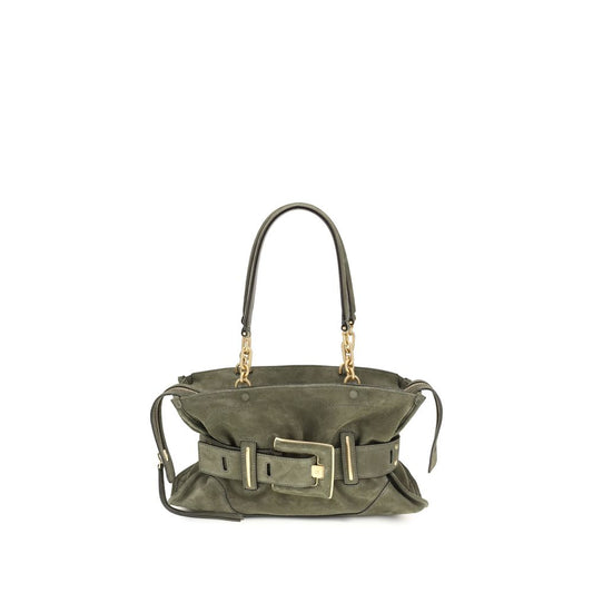 Schultertasche aus Kalbsleder Bos Taurus in Bicolor