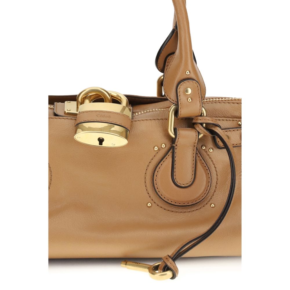 Brown calf leather Bos Taurus shoulder bag
