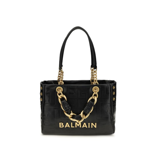 Black Bos Taurus Calf Leather Shoulder Bag