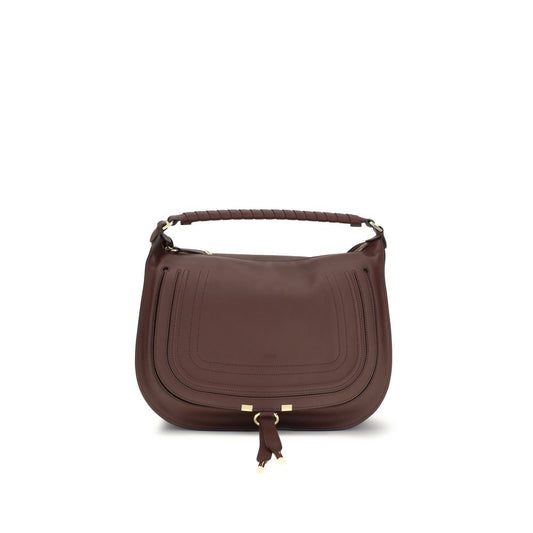 Brown calf leather Bos Taurus shoulder bag