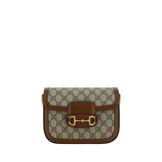 Braune Handtasche aus Polyethylen