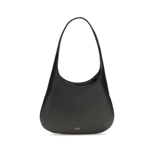 Black calf leather Bos Taurus handbag