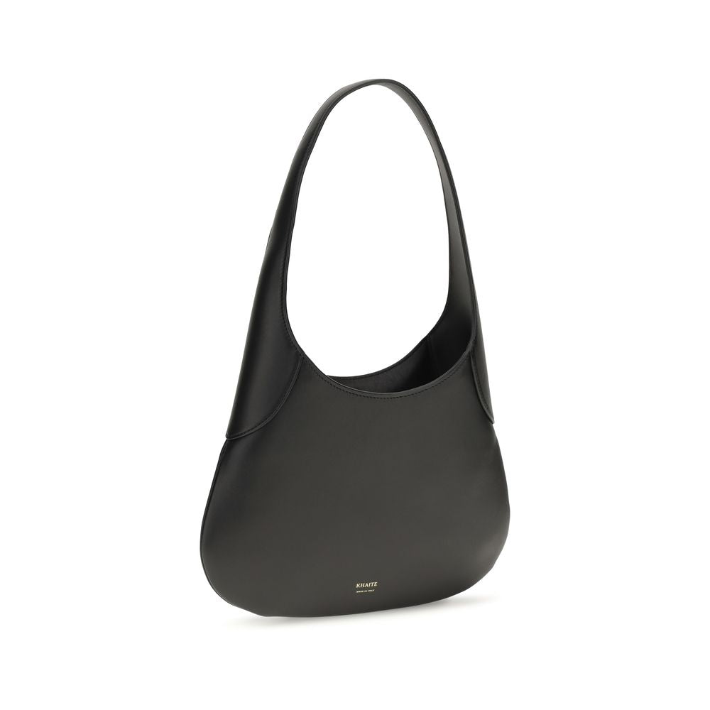 Schwarze Kalbsleder Bos Taurus Handtasche