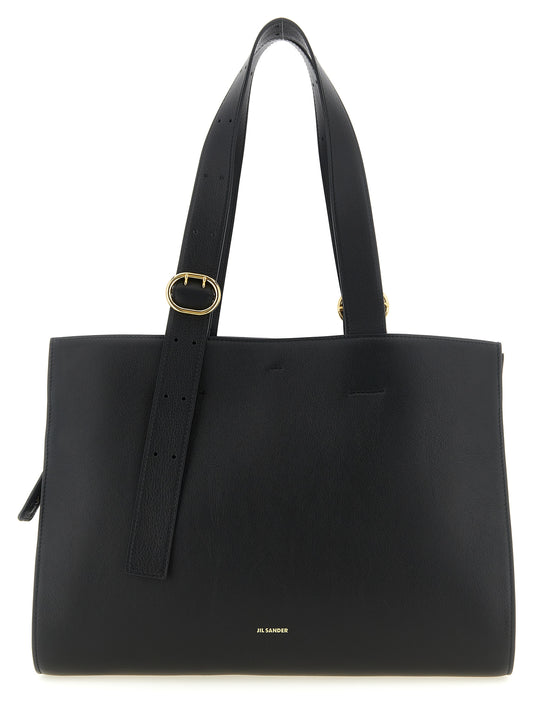 Black calf leather bag