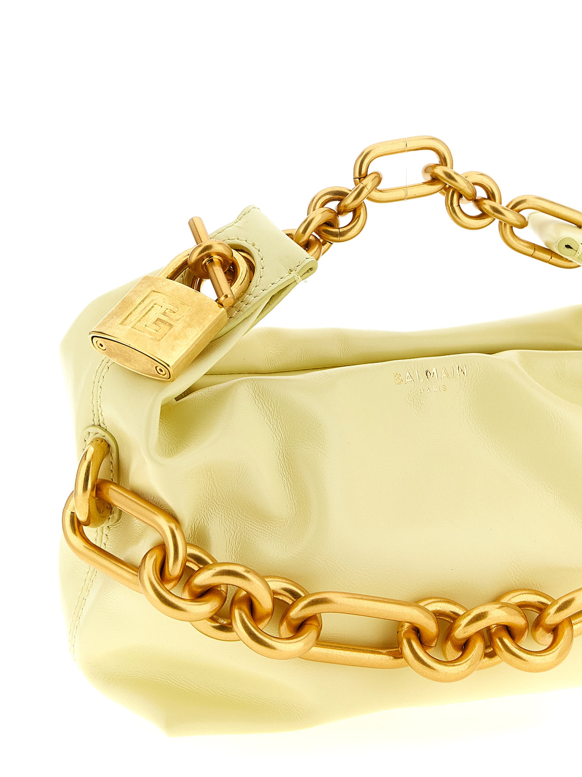 Zweifarbige Kalbsleder-Handtasche