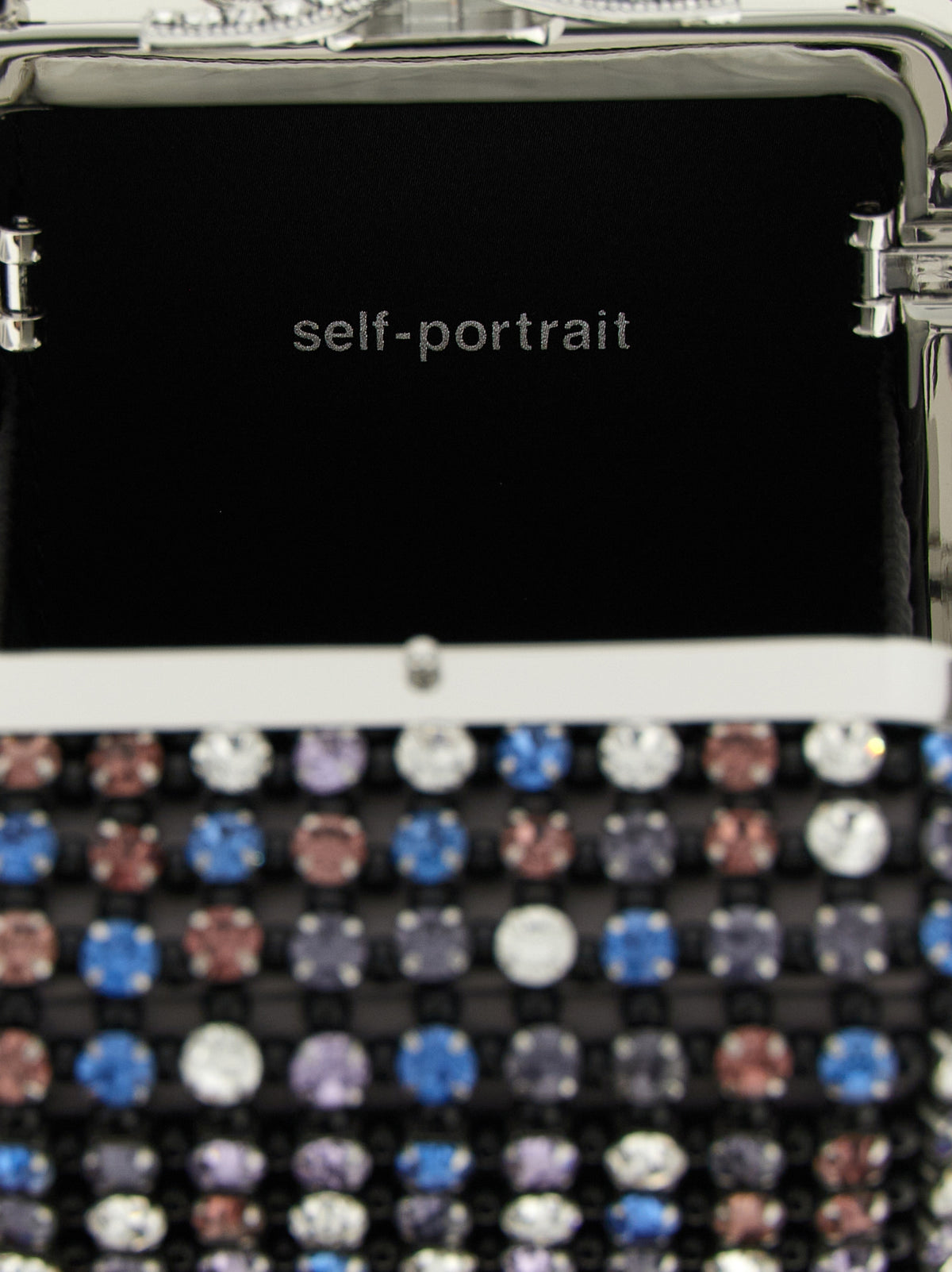 Multicolor Polyester Handtasche