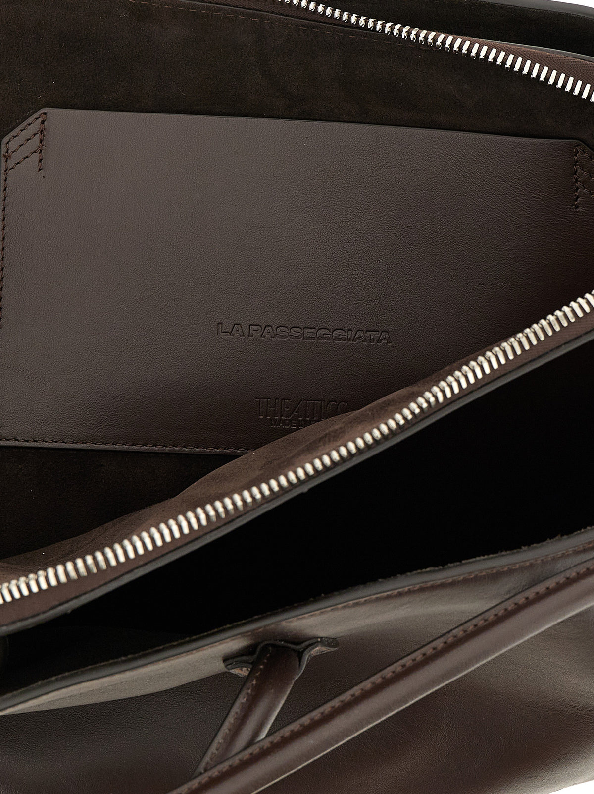 Brown Calfskin Leather Women's Crossbody Bag