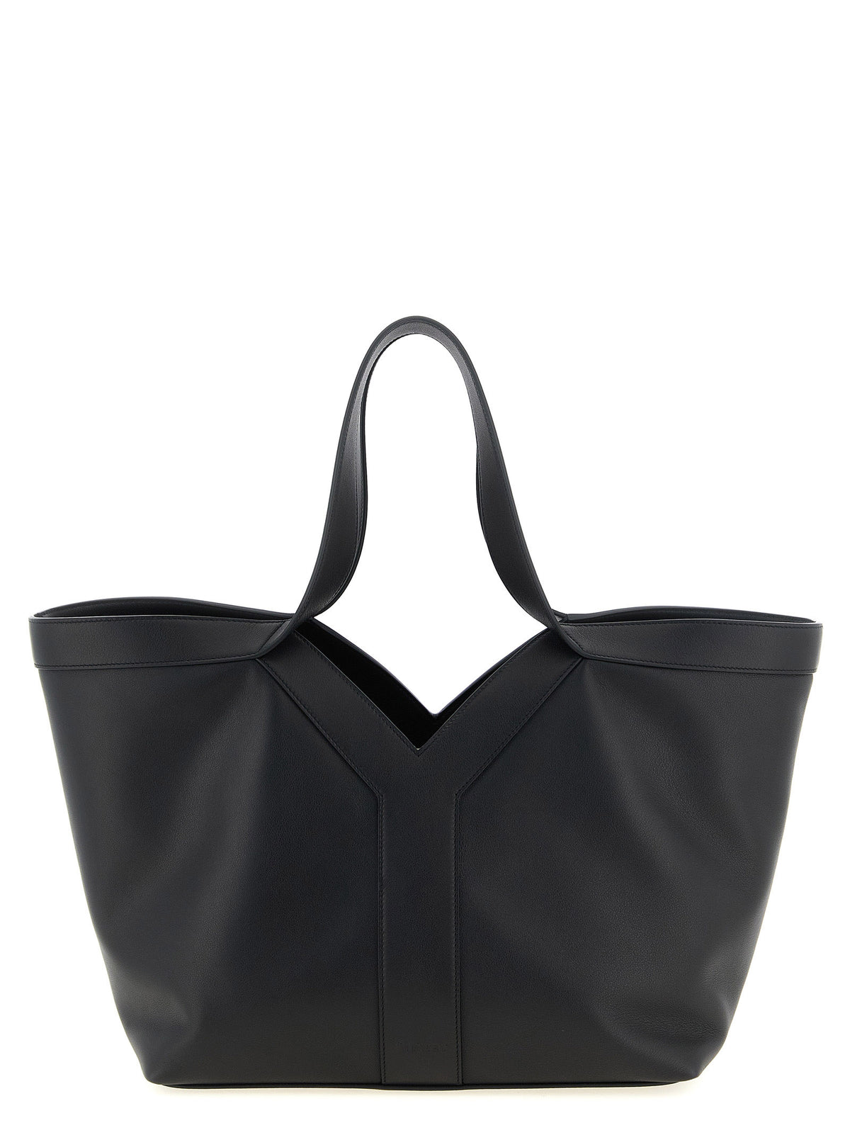 Schwarze Kalbsleder-Tasche
