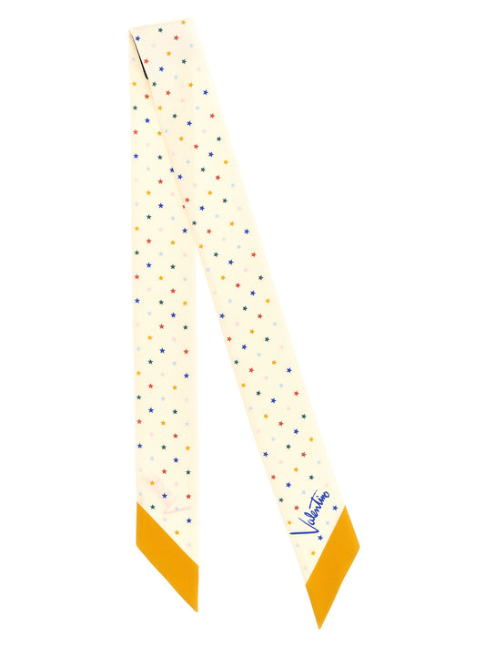 Multicolor Silk Foulard