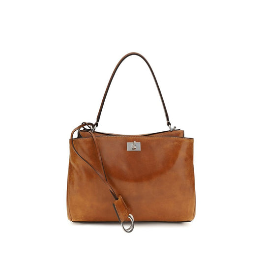 Braune Lammleder Schultertasche Ovis Aries Aries