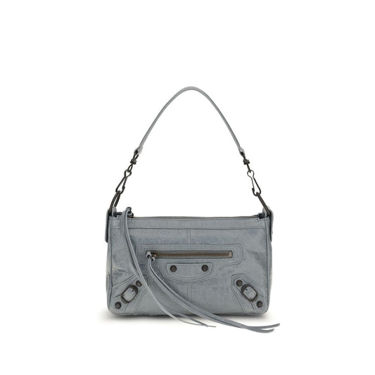 Graue Lammleder Schultertasche Ovis Aries Aries
