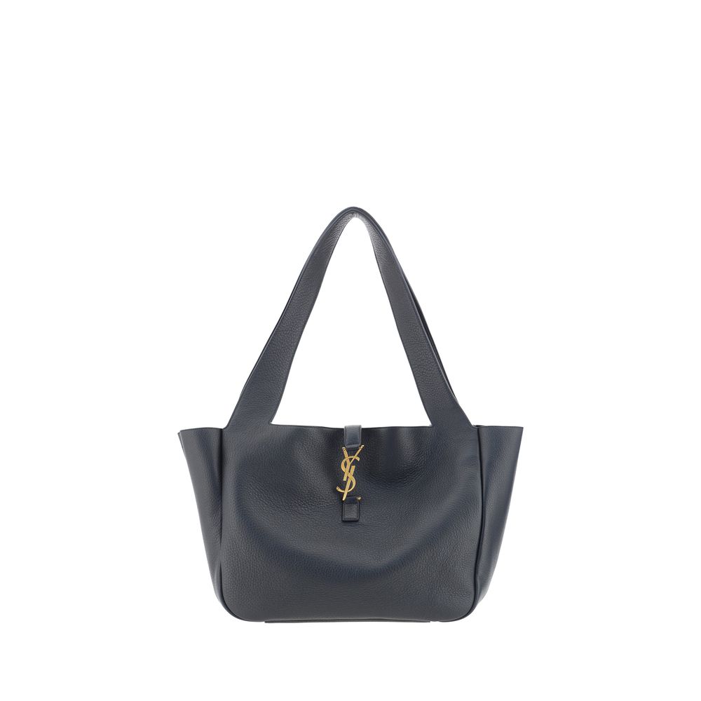 Schwarze Bos Taurus Kalbsleder Schultertasche