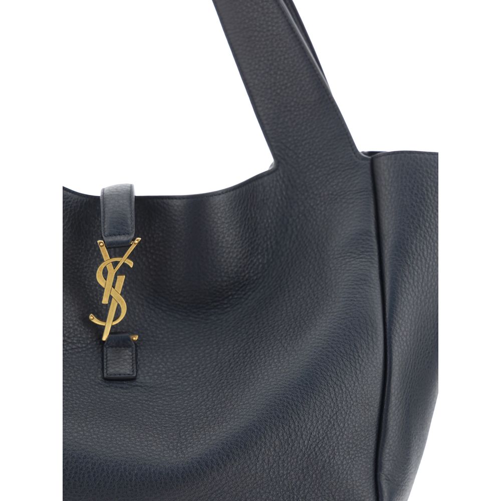 Schwarze Bos Taurus Kalbsleder Schultertasche