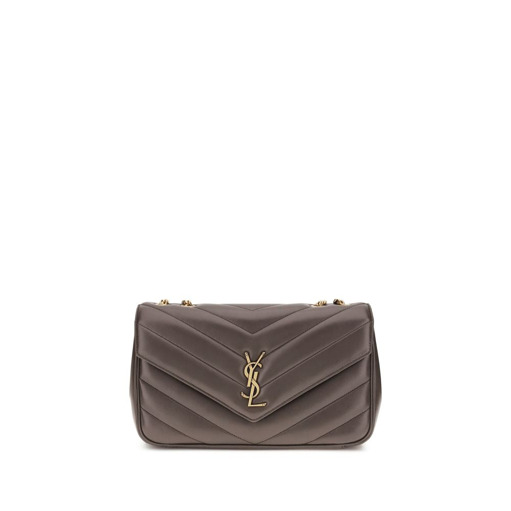 Grey Lambskin Shoulder Bag Ovis Aries Aries