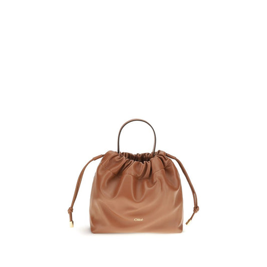 Braune Lammleder Schultertasche Ovis Aries Aries