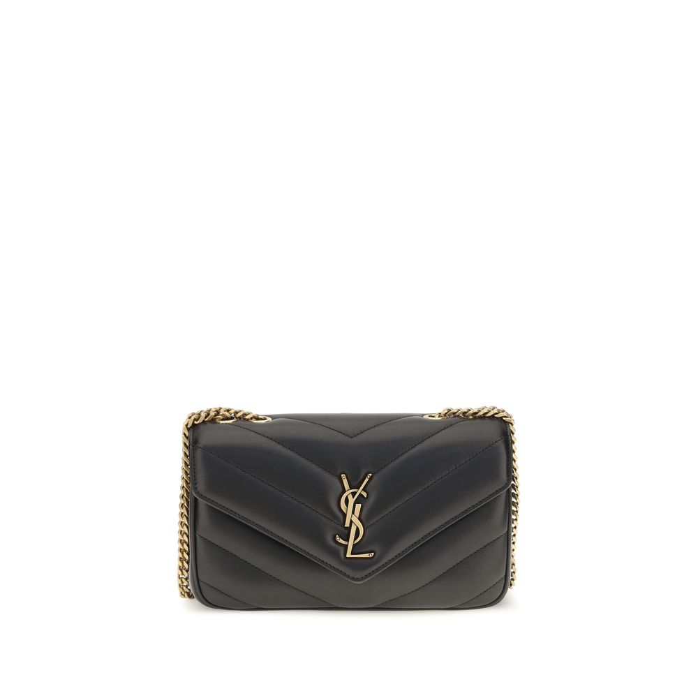 Black Lambskin Shoulder Bag Ovis Aries Aries