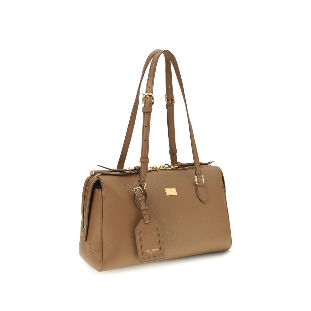 Beige Calf Leather Bos Taurus Wallet