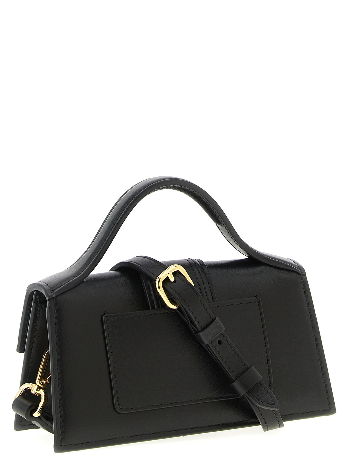 Schwarze Kalbsleder-Handtasche