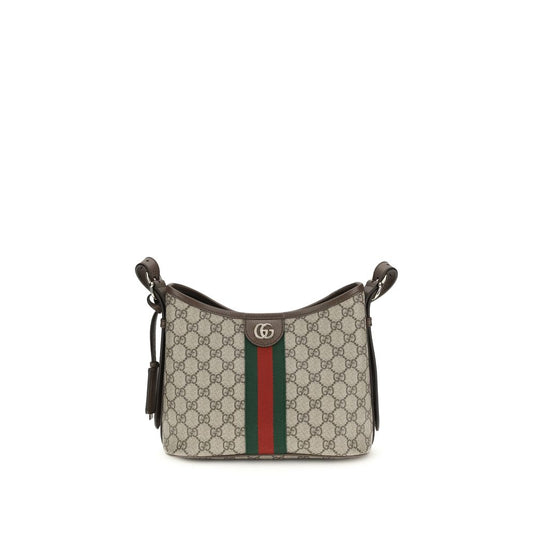 Beige Stoff-Handtasche
