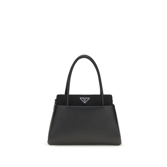 Schwarze Kalbsleder Bos Taurus Handtasche
