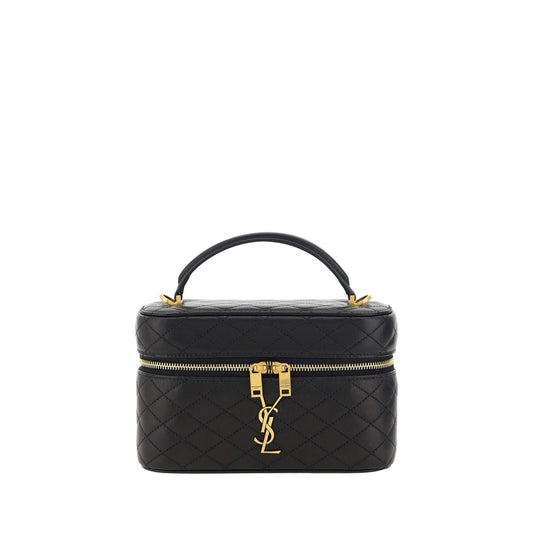 Schwarze Lammleder Schultertasche Ovis Aries Aries