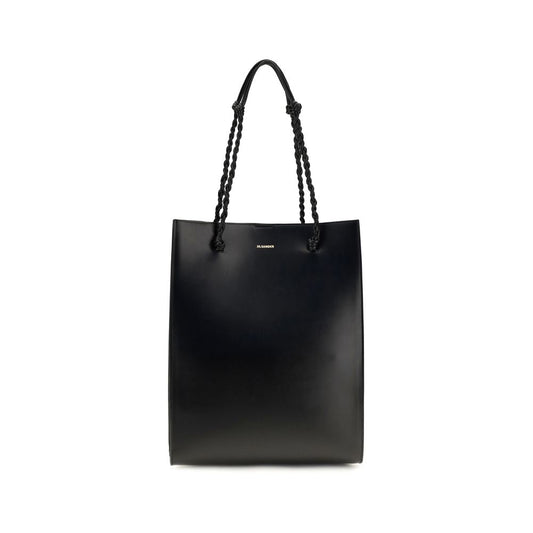 Black Bos Taurus Calf Leather Shoulder Bag