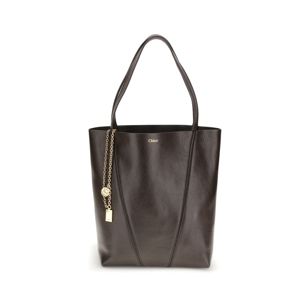 Braune Kalbsleder Bos Taurus Schultertasche