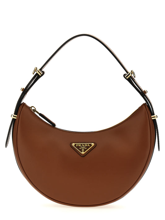 Braunes Kalbsleder Damen Crossbody Tasche