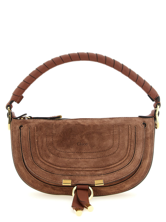 Brown Calfskin Leather Women's Crossbody Bag