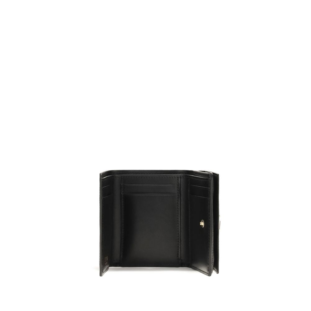 Black calf leather Bos Taurus wallet