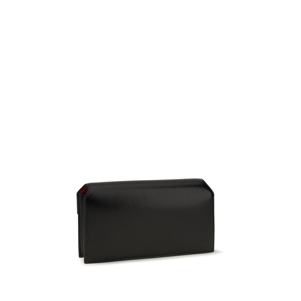 Black calf leather Bos Taurus wallet