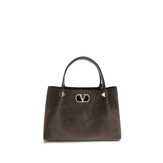 Braune Kalbsleder Bos Taurus Schultertasche