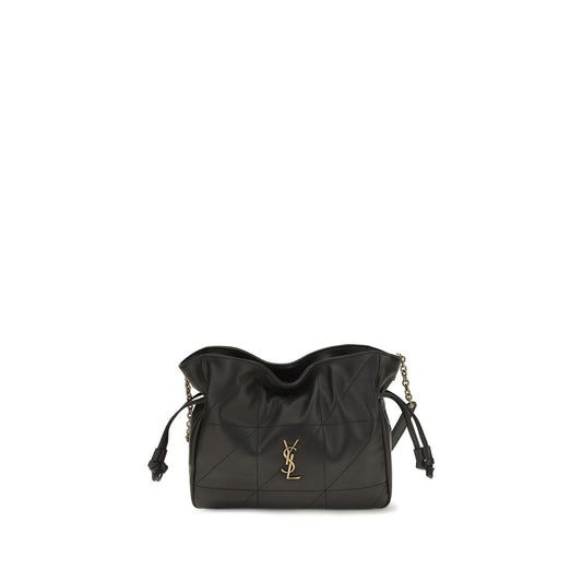 Schwarze Lammleder-Clutch Ovis Aries