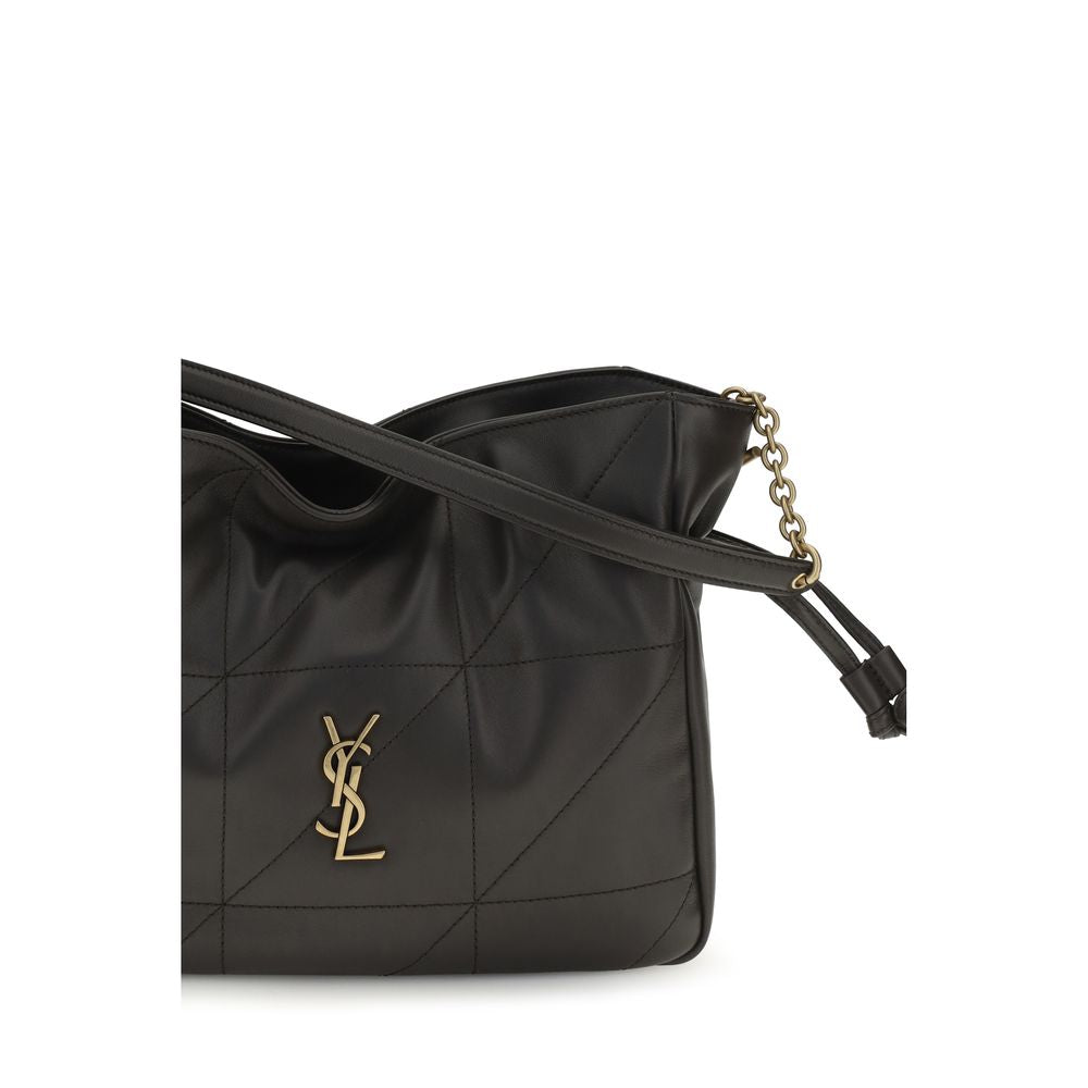 Schwarze Lammleder-Clutch Ovis Aries