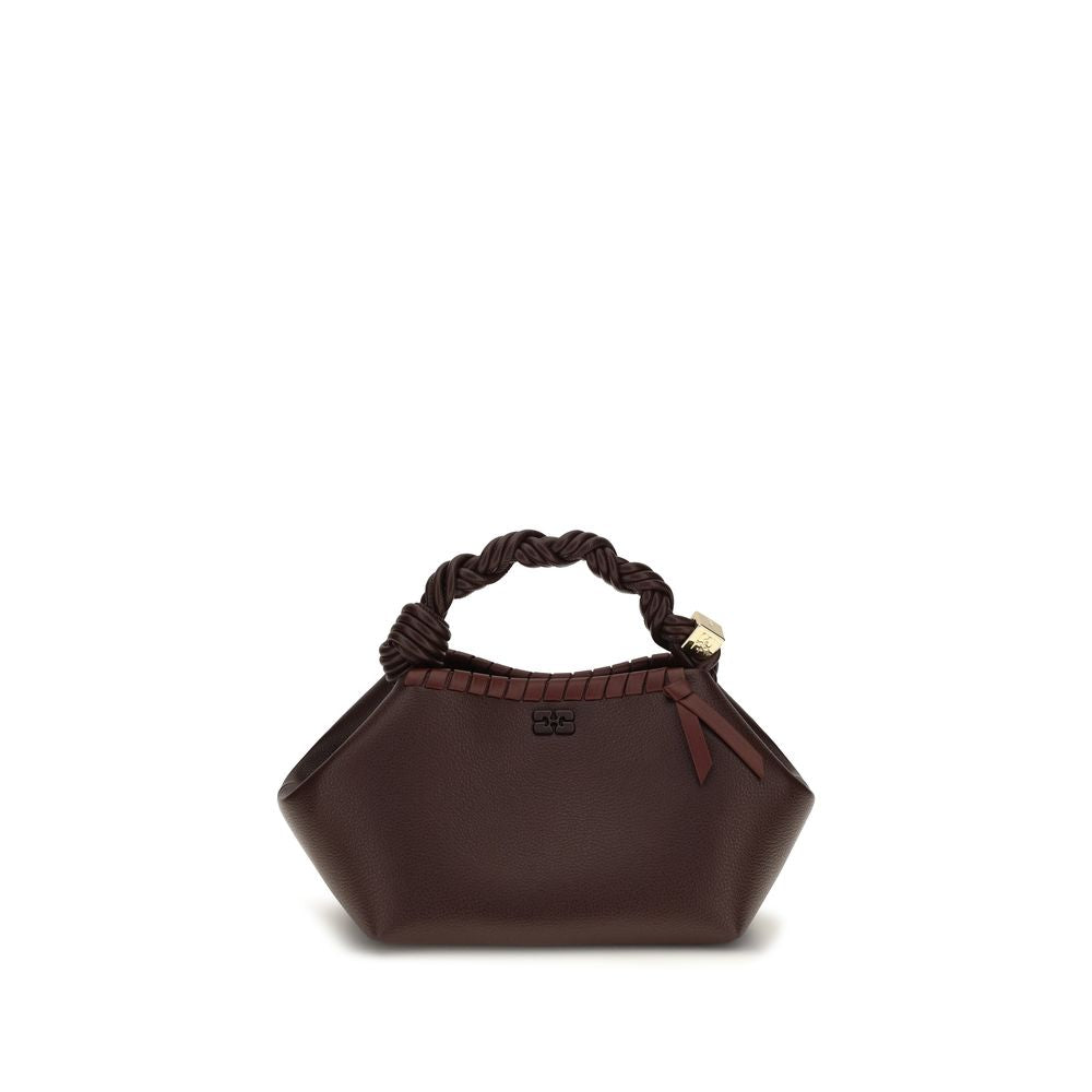 Braune Schultertasche aus recyceltem Leder