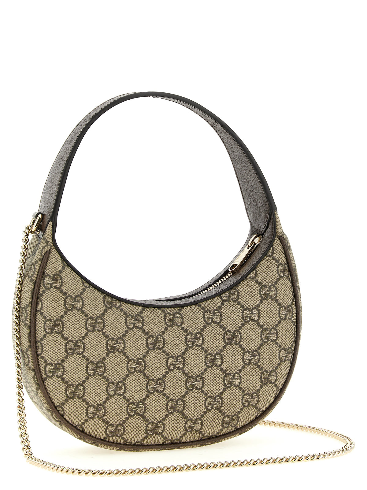 Beige Polyethylen Umhängetasche