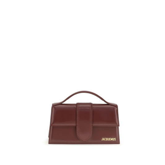 Schultertasche Bos Taurus aus bordeauxrotem Kalbsleder